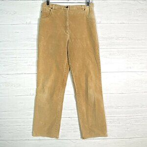 Vintage Lana Sport High Rise Tan Corduroy Pants Bareback Women’s Sz 28